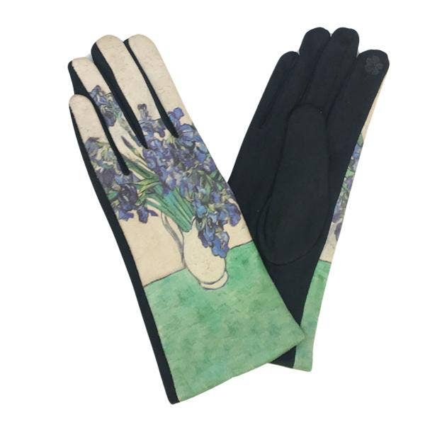 The Magic Scarf Company - Wholesale Gloves - Women's - 3709 - Art Design Touch Screen Gloves15