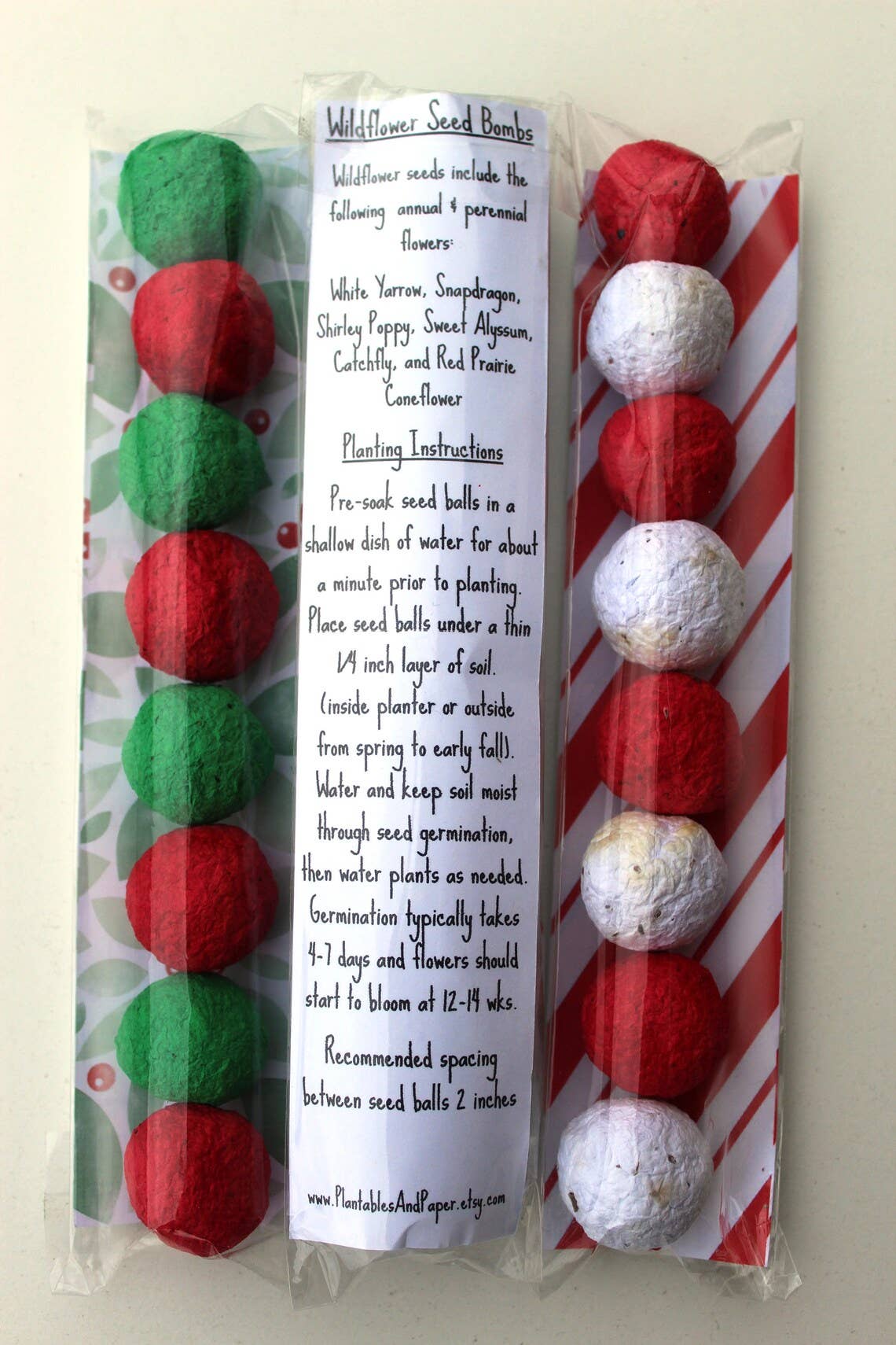 Plantables and Paper - Wholesale Plant Seeds - Holiday and Christmas Wildflower Stocking Stuffer Seed bombs3