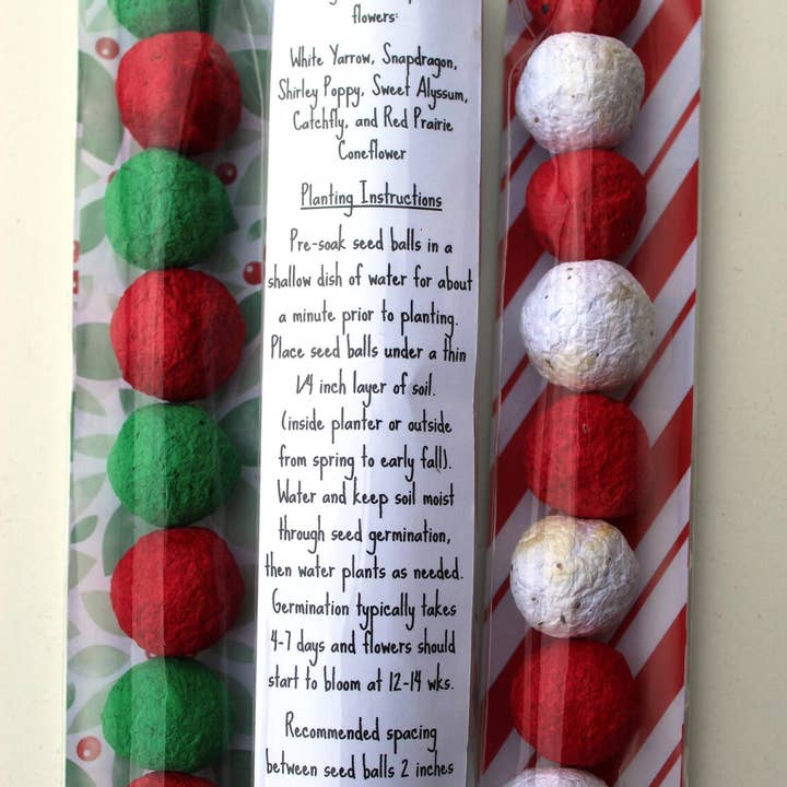 Plantables and Paper - Wholesale Plant Seeds - Holiday and Christmas Wildflower Stocking Stuffer Seed bombs3