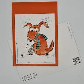 Folded greeting card (subject # 1275). DIN A6 format. for wholesale by CARD-ART