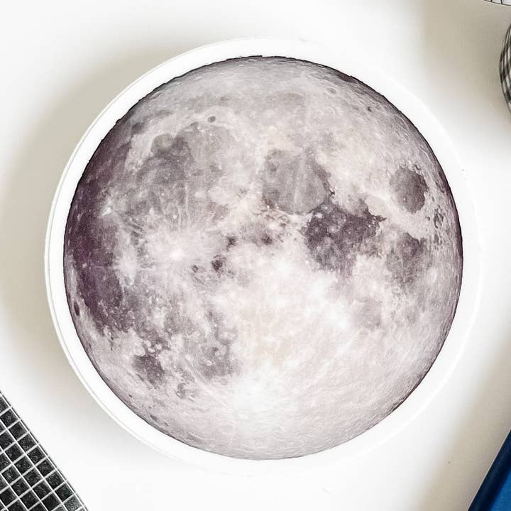 Moon Sticker for wholesale by BambooByTundra