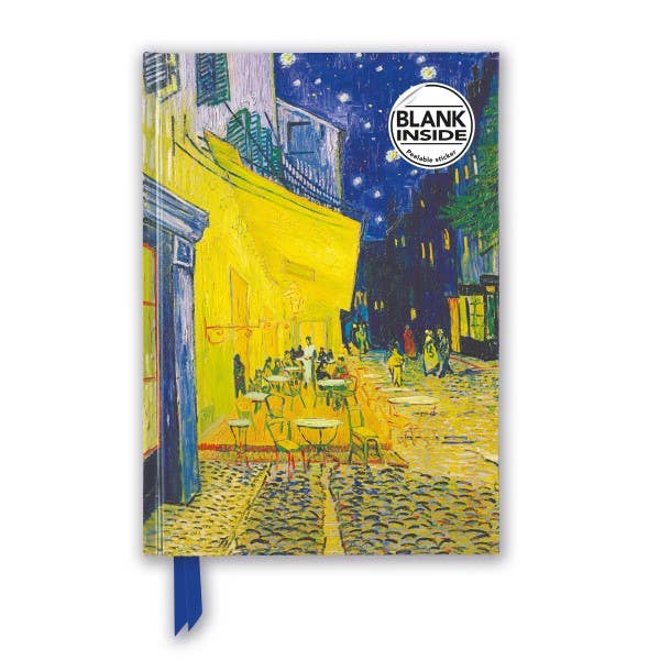 Texas Bookman - Wholesale Journal/Diary - Vincent Van Gogh: Café Terrace Blank Journal