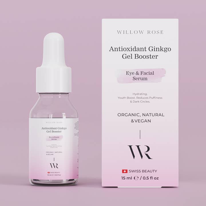 Antioxidant Ginkgo Gel Booster - Facial Serum for wholesale by Willow Rose
