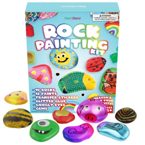 Dan&Darci – wholesale DIY craft kit – Child – Rock Painting Kit