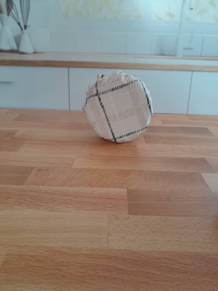 Waterproof Lined Jar Cover ~ Perfect for sourdough starters! for wholesale by Keetna Farm Goods