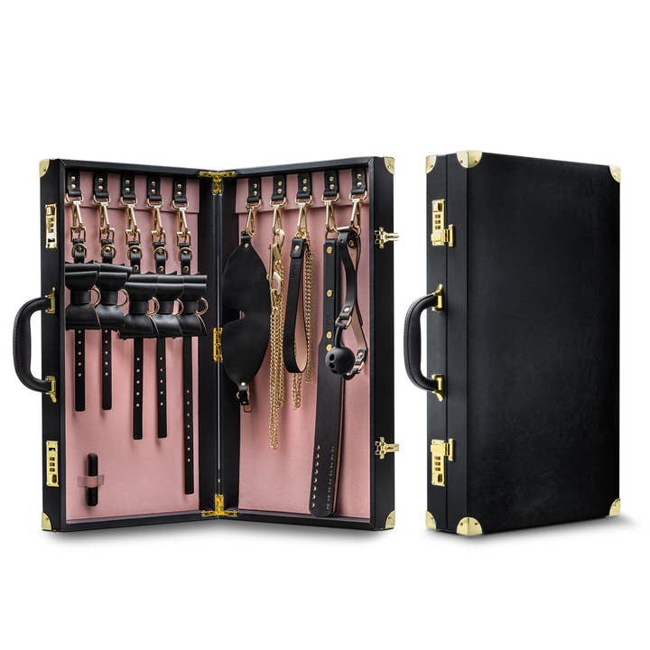 Blush - Wholesale Sex Toy - Temptasia by Blush - Safe Word - Bondage Kit with Suitcase