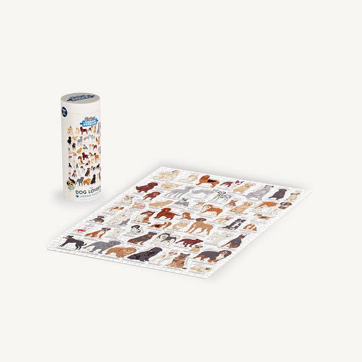 Chronicle Books - Wholesale Puzzle - Adult - Dog Lover's 1000 Piece Jigsaw Puzzle