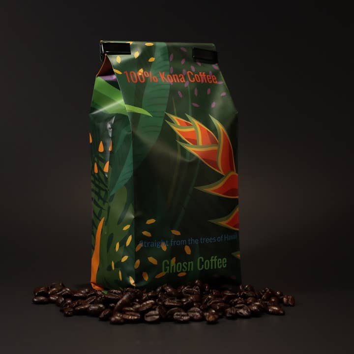 Ghosn Coffee – Engroshandel Kaffebønner – 100% Kona Kaffe Guld Reserve