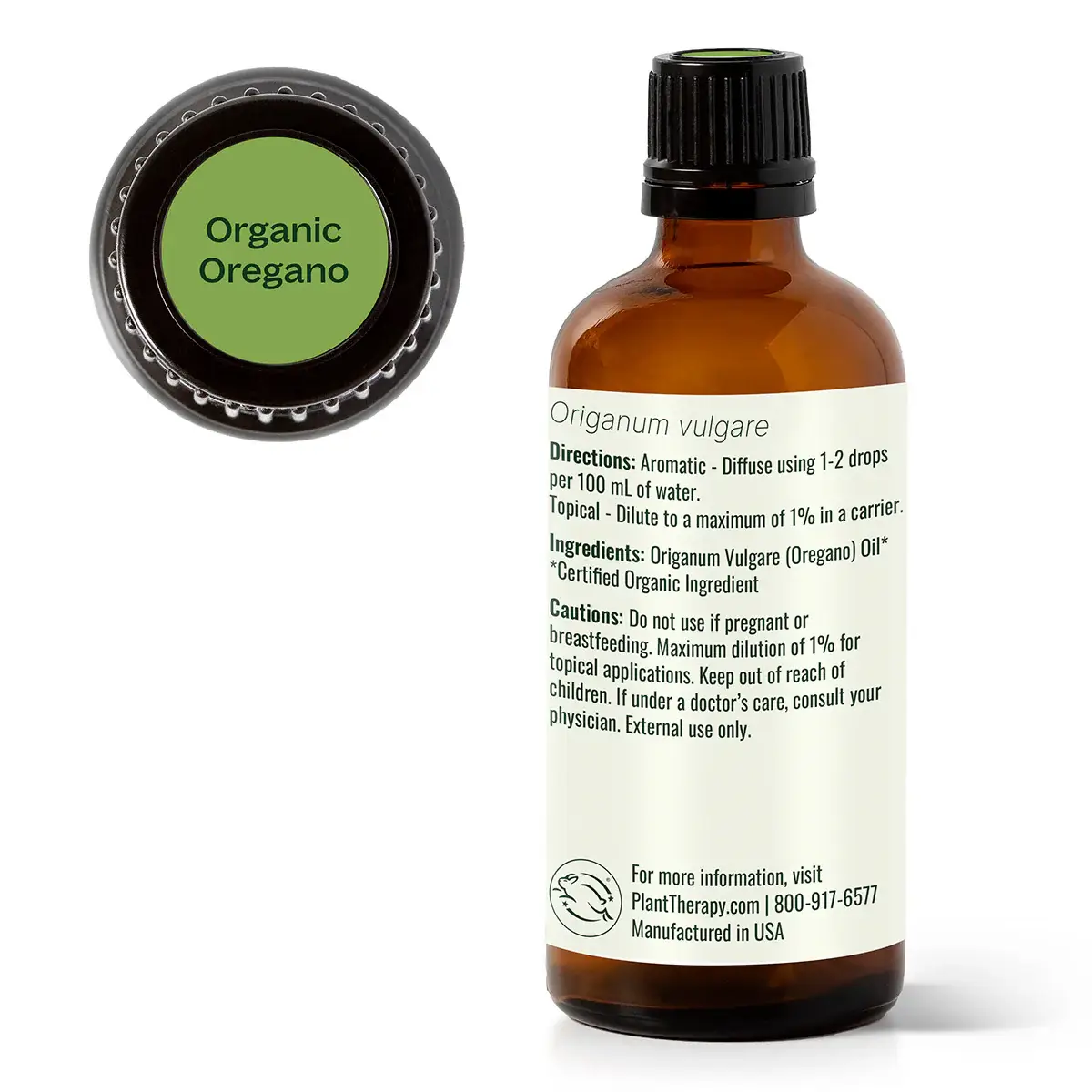Plant Therapy - Wholesale Essential Oil - Organic Oregano Essential Oil 100 mL4