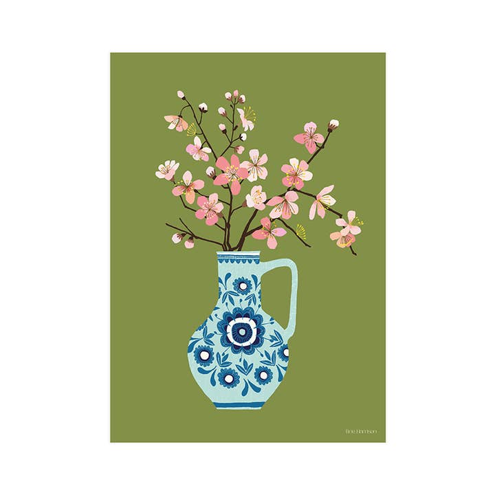 Brie Harrison Ltd - Wholesale Art Print - Cherry Blossom Print A3
