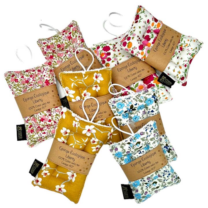 Emmanuel Création - Venta al por mayor Esponjas de limpieza - Esponjas ecológicas, «Liberty»