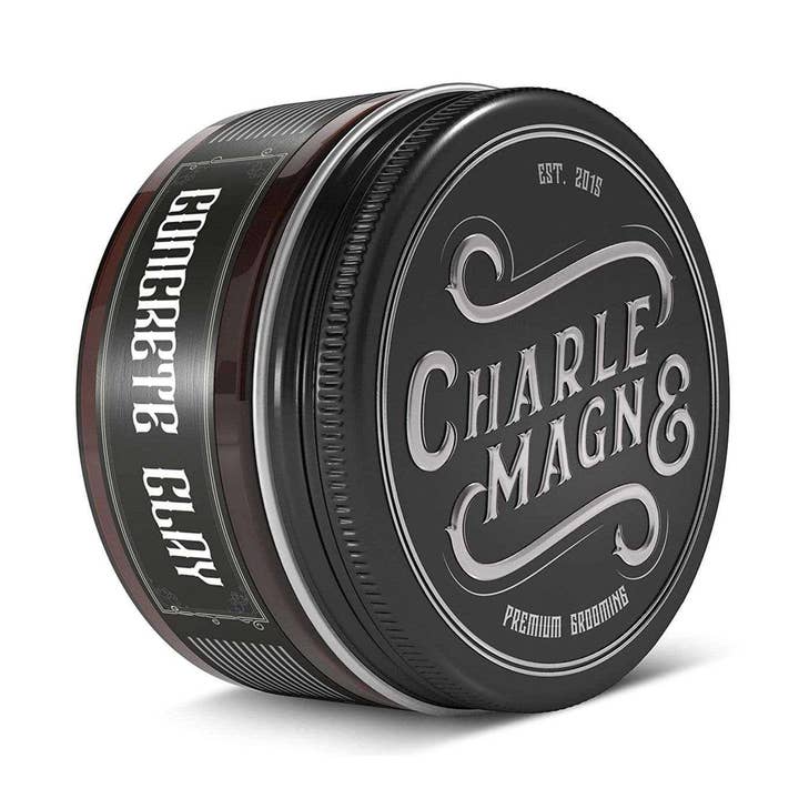 Argile coiffante Concrete pour tenue forte et fini mat pour la vente par Charlemagne