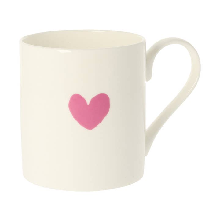 Wee Heart Pink Tasse für den Großhandel von mclaggan+co