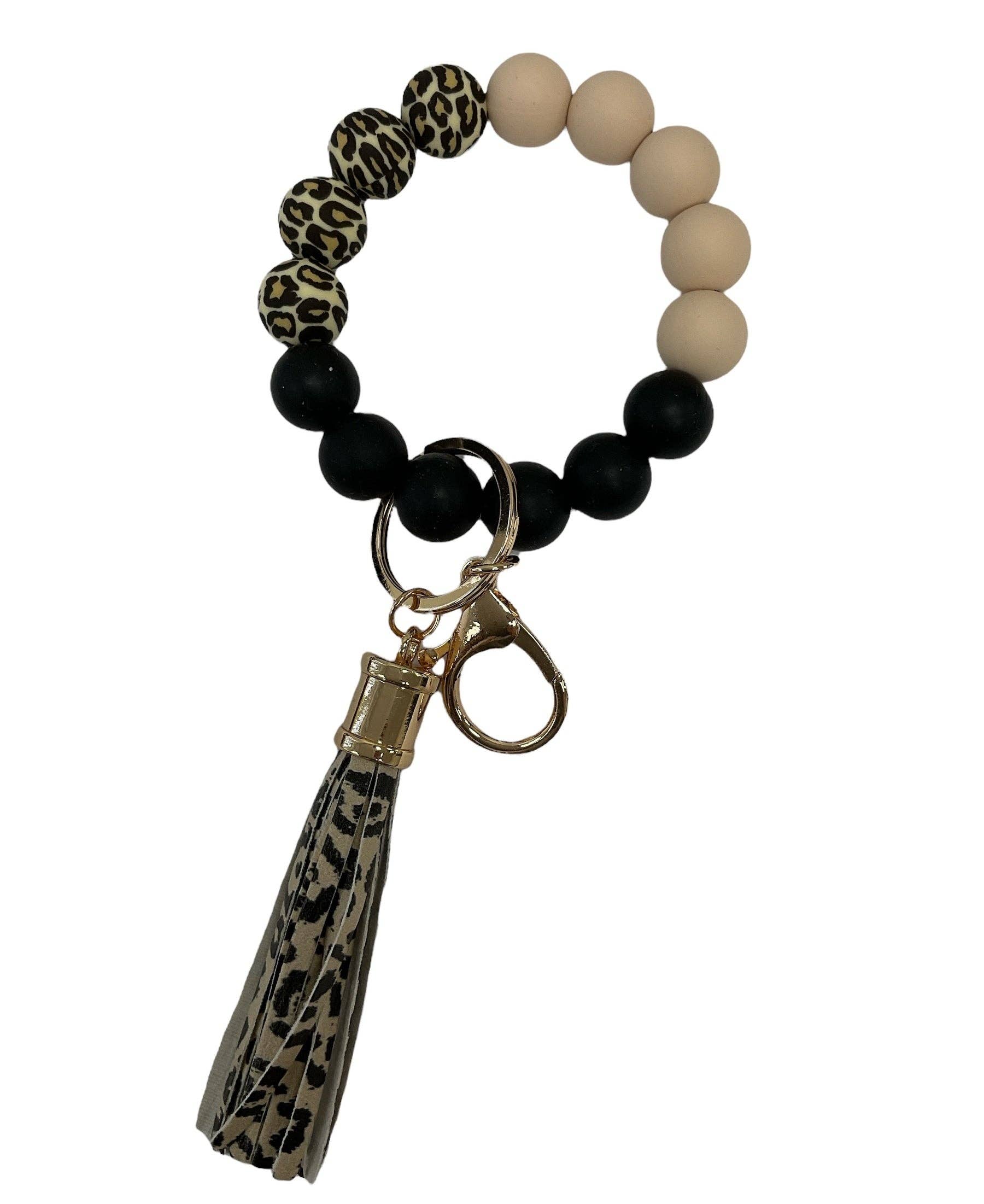 MiMi Wholesale - Wholesale Keychain Bracelet - BB139x169 Theme Silicone Beaded Keyring/Keychain Bracelet1