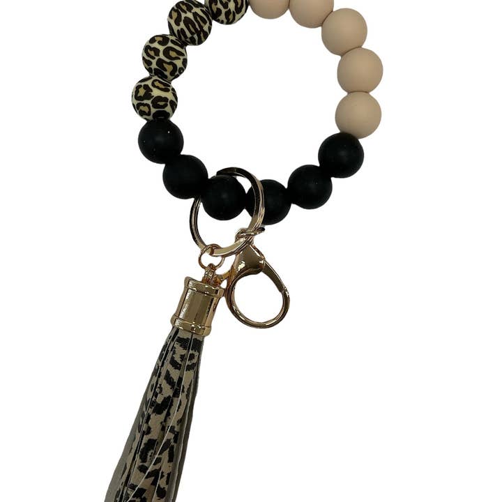 MiMi Wholesale - Wholesale Keychain Bracelet - BB139x169 Theme Silicone Beaded Keyring/Keychain Bracelet1