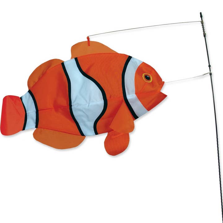 Premier Kites & Designs - Wholesale Wind Spinner - Swimming Fish - Clown Fish