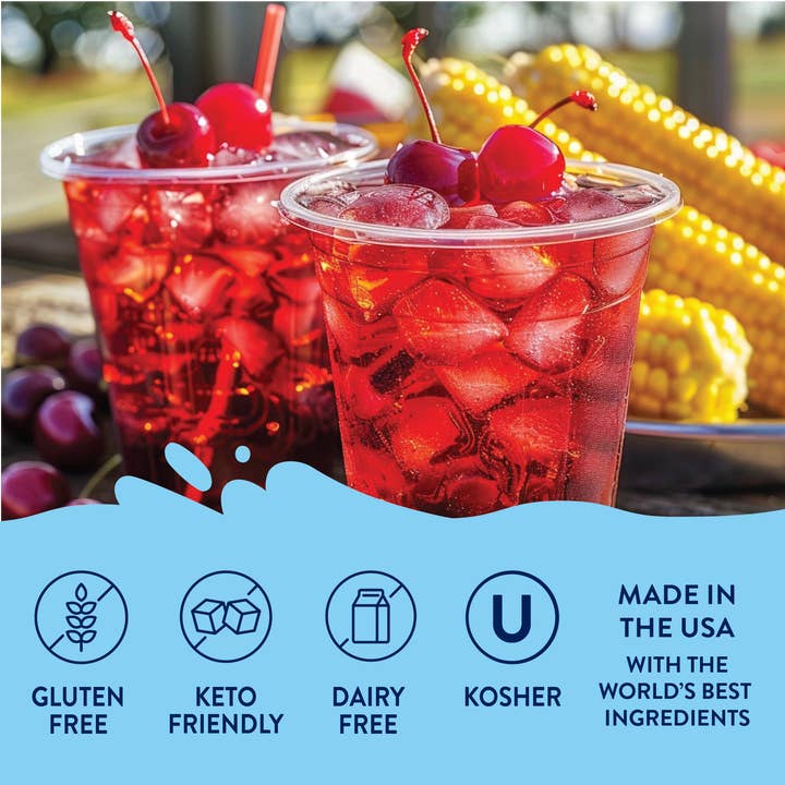 Jordan's Skinny Mixes - Wholesale Cocktail Mix/Syrup - Sugar Free Cherry Flavor Infusion Syrup4