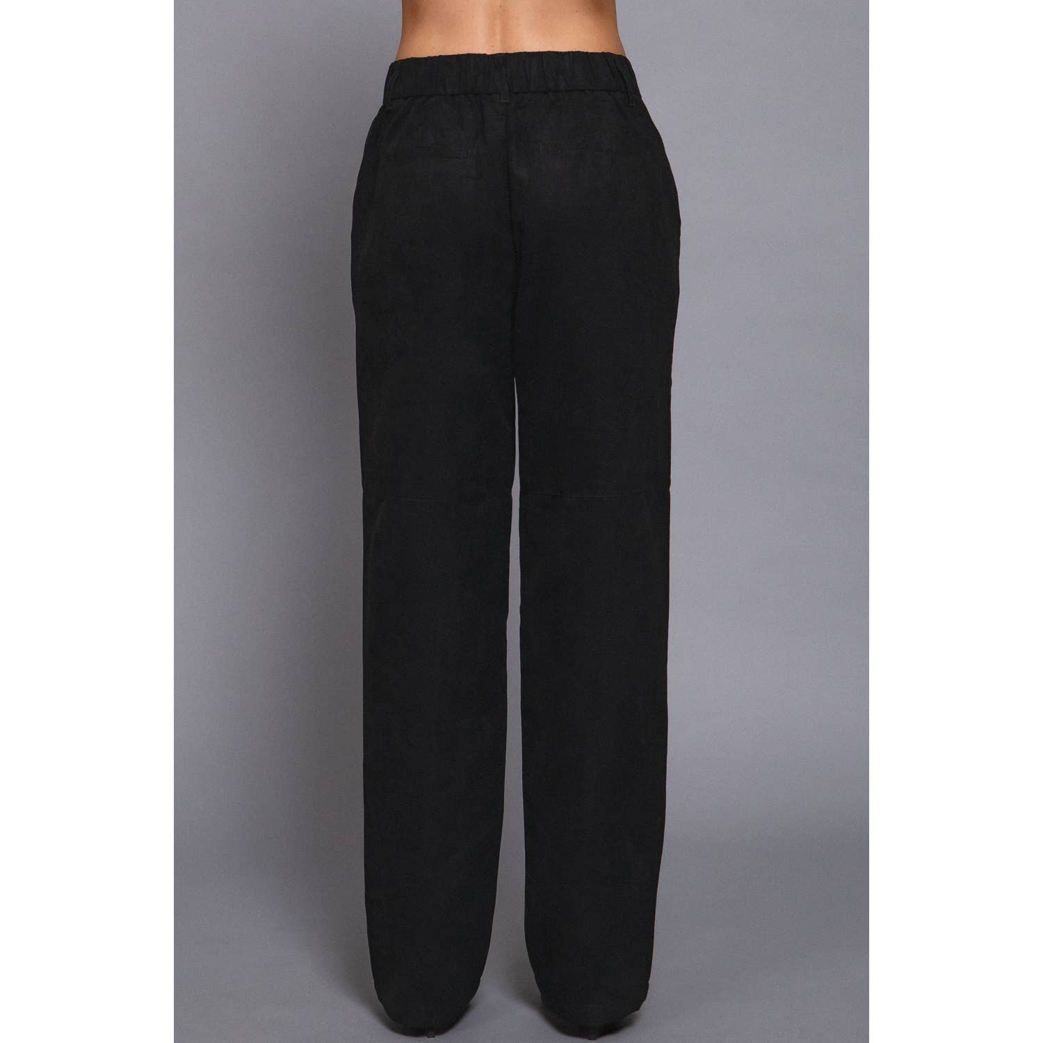 HiteJeans - Vente Pantalon – femme - PANTALON TISSÉ À JAMBES DROITES EN FAUX DAIM7