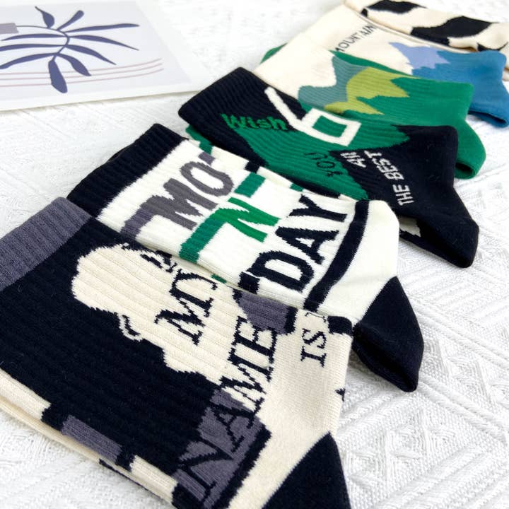 mildstyles - Wholesale Socks - Unisex - Combed cotton boneless mid-calf AB socks1