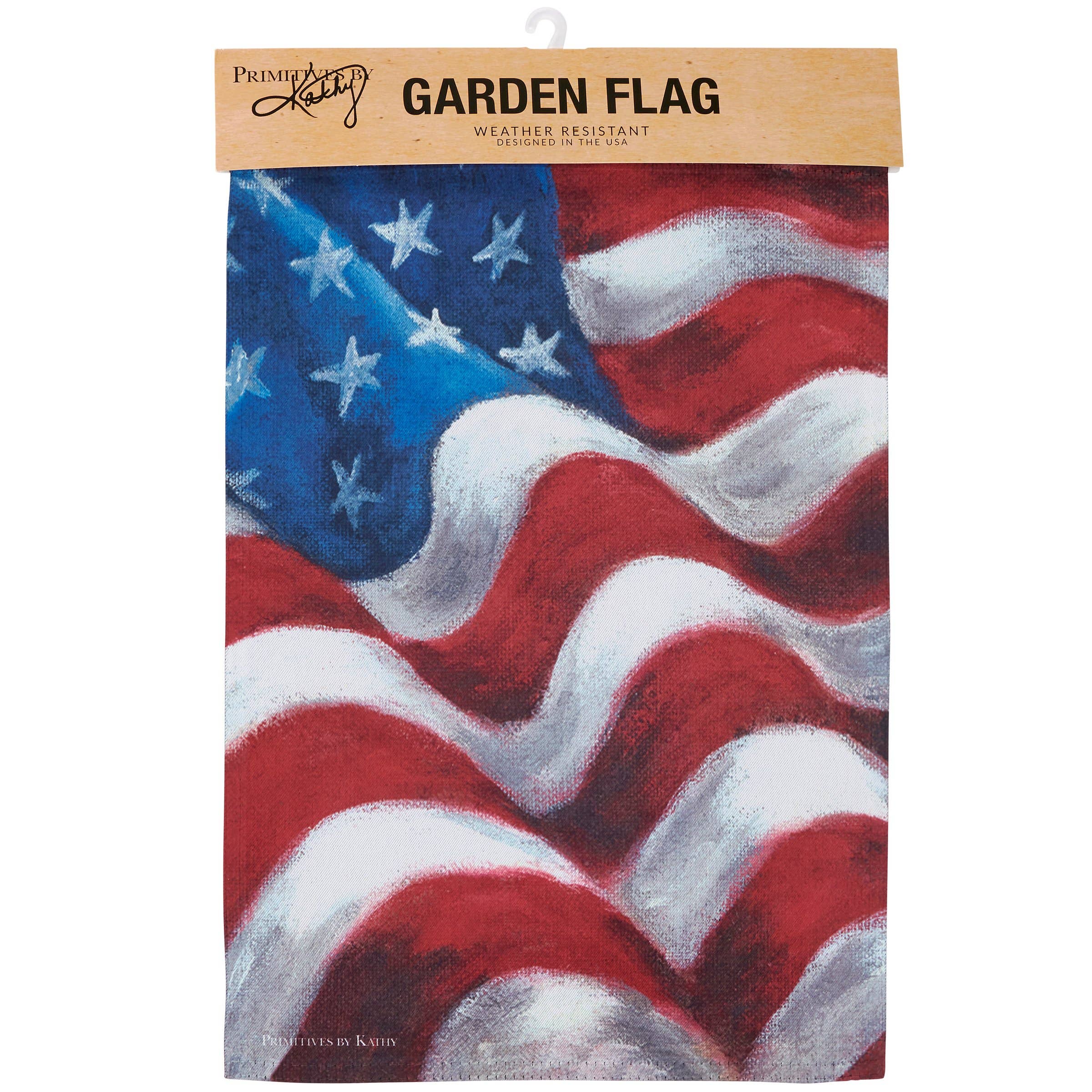 Primitives by Kathy - Wholesale Flag - American Flag Garden Flag2