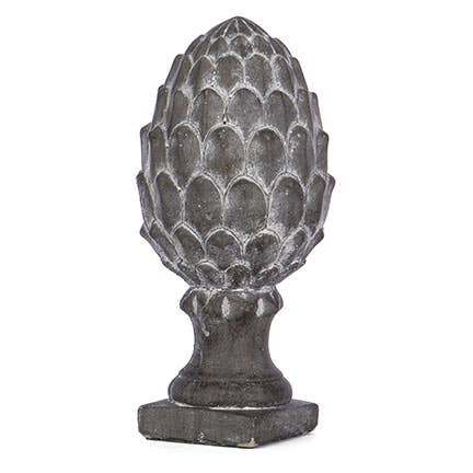 Cement Artichoke Sculpture Garden & Home Decor for wholesale by Willow Group