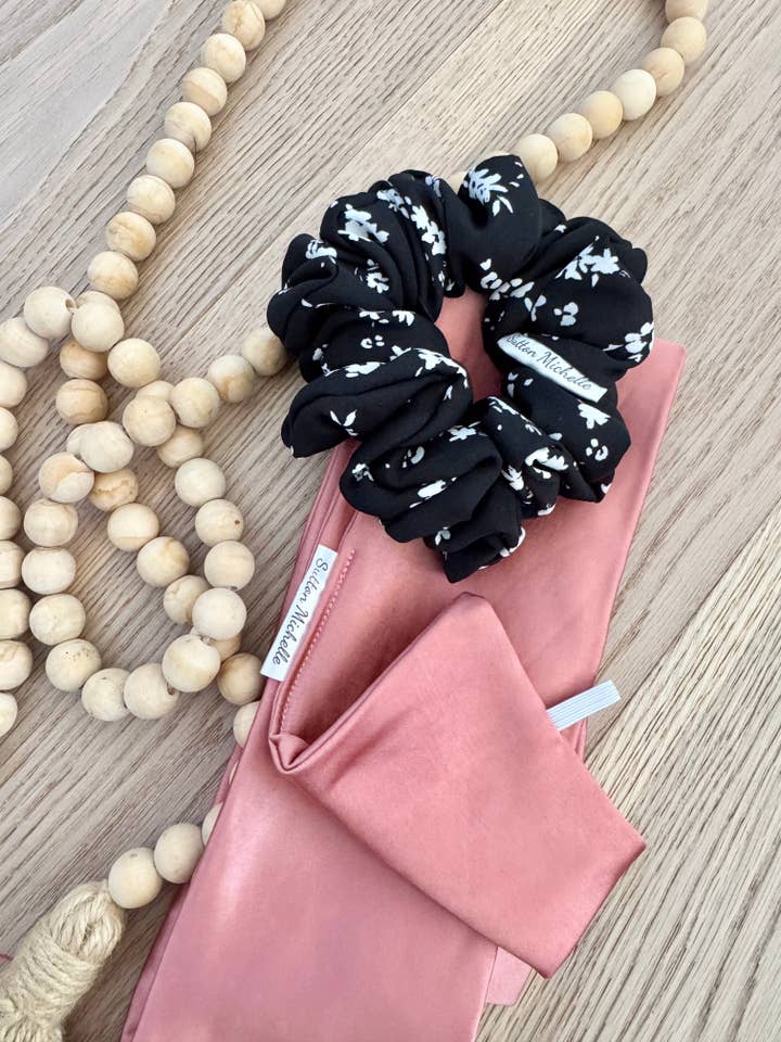 Silky Hair Tie for heatless curls for wholesale by Sutton Michelle Designs