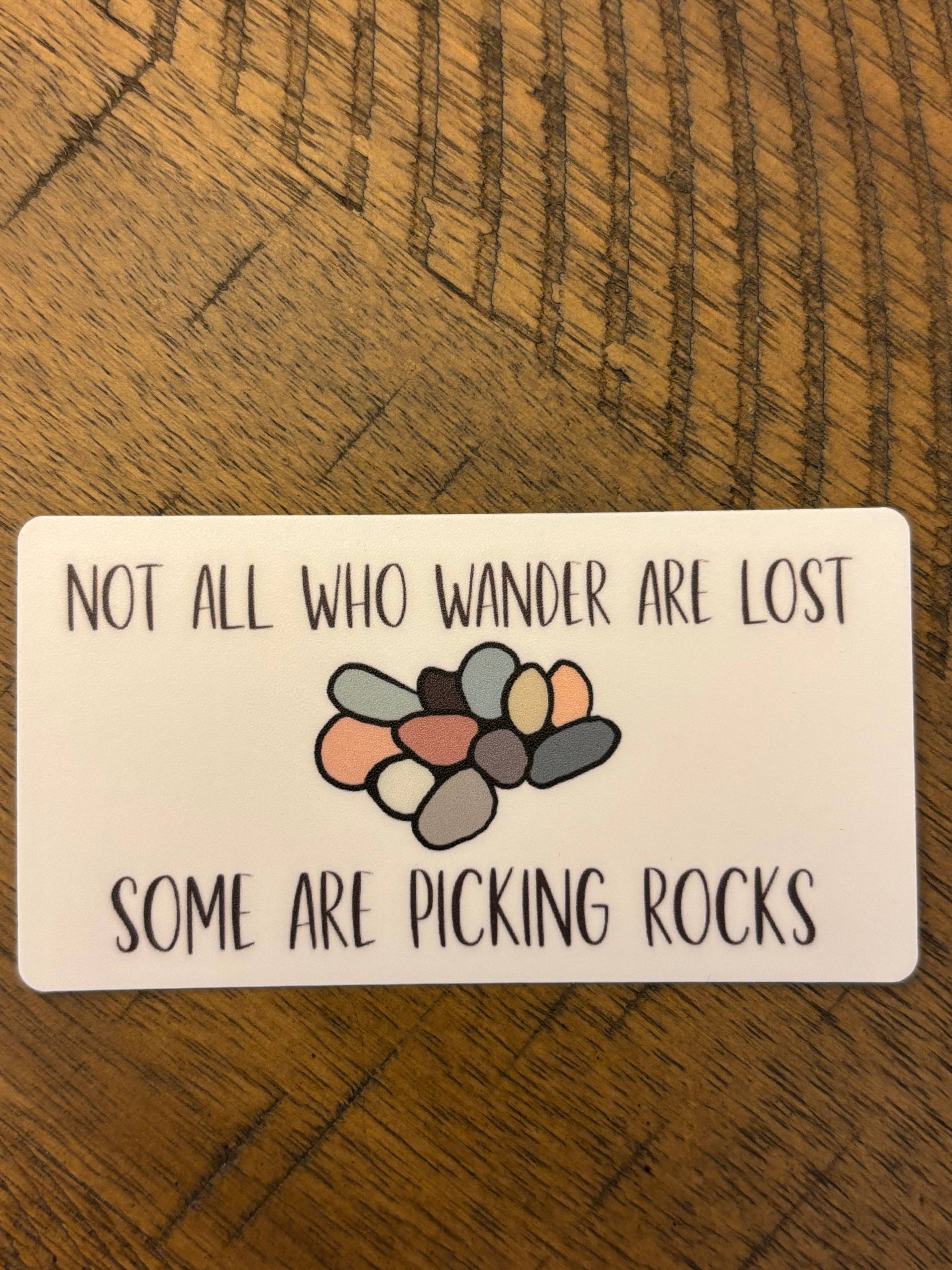 Love Grace & Hope – Engroshandel Klistermærke – Ikke alle, der vandrer, er fortabte vinylklistermærke2