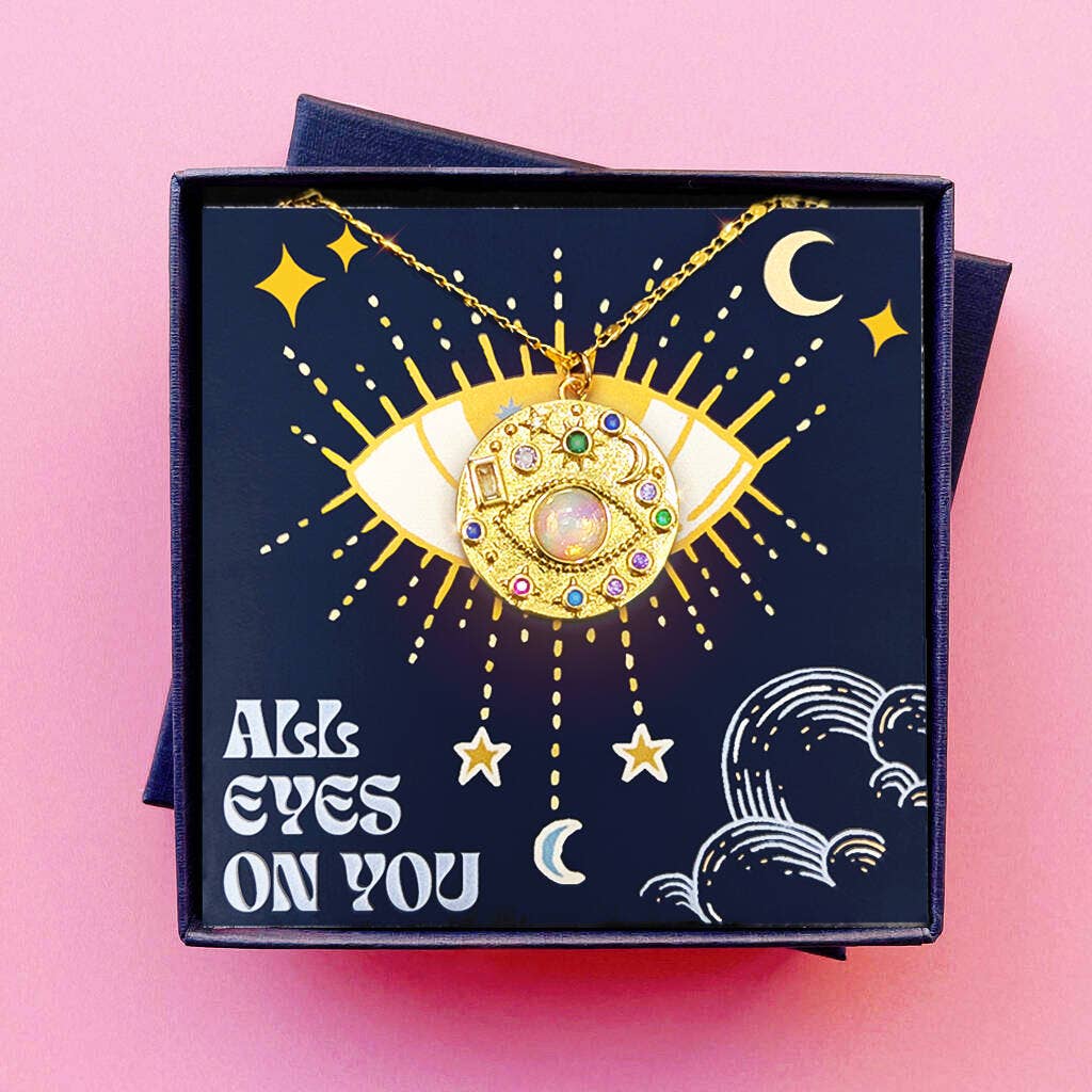 Lucent Studios Ltd - Wholesale Pendant/Charm Necklace - All Eyes On You Eye Necklace1