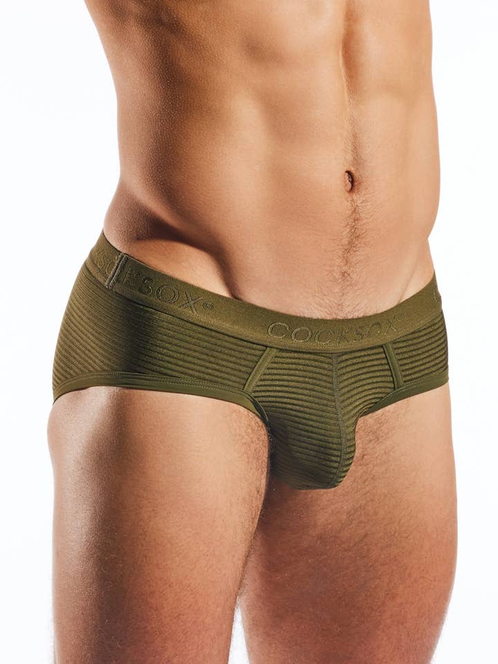 Cocksox - Wholesale Underwear - Men's - CX76LUX Semi-Sheer Sports Brief5
