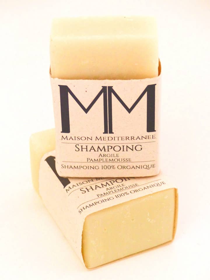 Shampoo Solido Argilla e Pompelmo per la vendita all'ingrosso da parte di Maison Méditerranée
