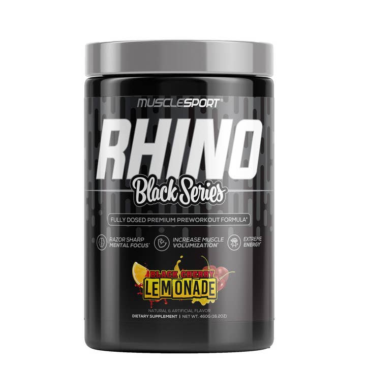 MuscleSport - Wholesale Oral Supplement/Vitamin - Rhino Black V2 - High Performance & Stim Preworkout