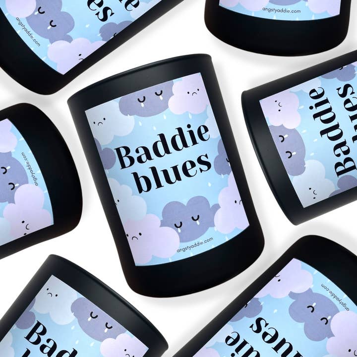 Angsty Addie - Wholesale Jar/Filled Candle - Funny sympathy gift, funny grief gift, mental health candle 3