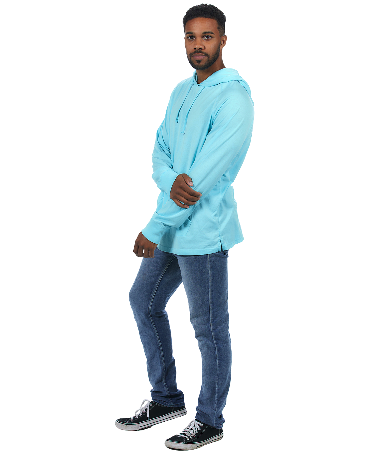 U.S. Apparel - Vente Sweat à capuche – femme - Chandail à capuchon unisexe en jersey - Light Garment Burnout Raglan15