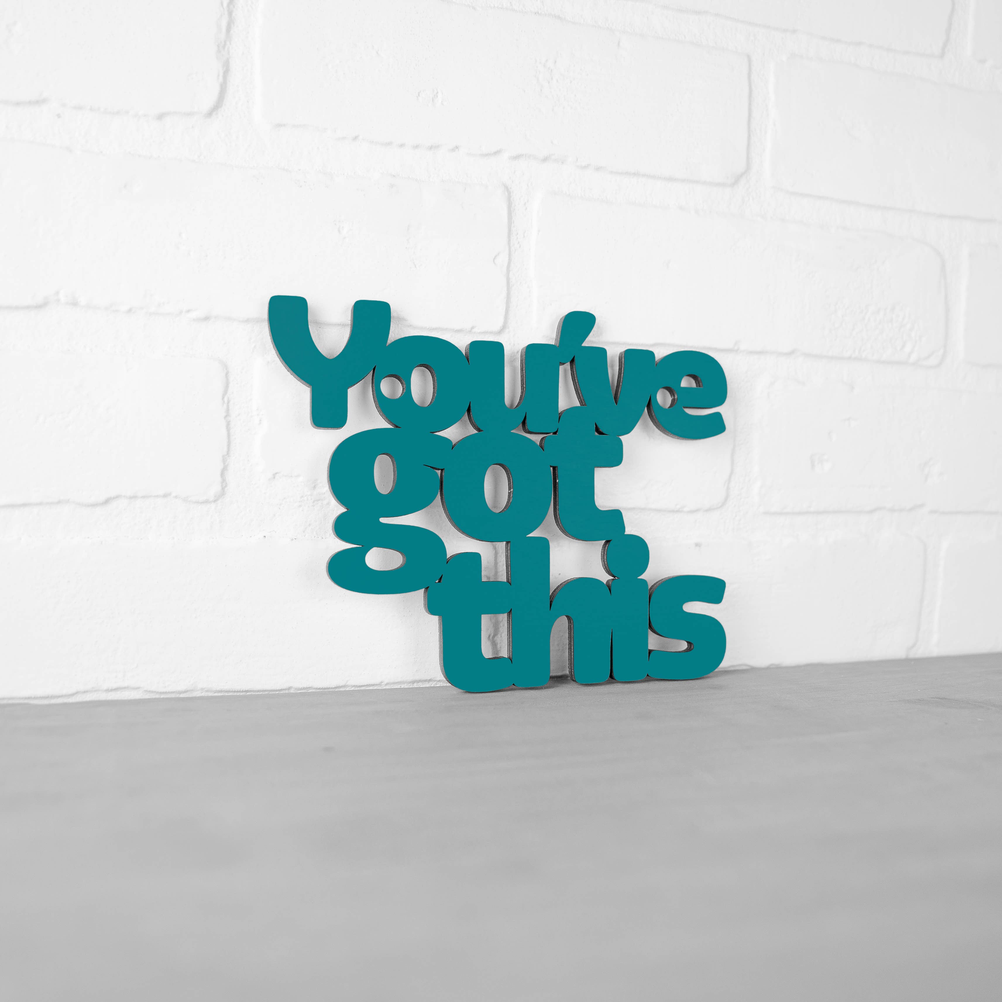 Spunky Fluff - Wholesale Wall Sign - You've Got This Inspirational Wood Wall Sign7