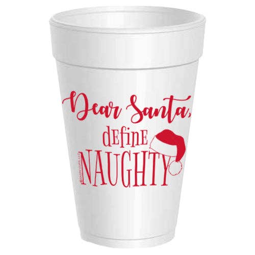 Red Dear Santa, Define Naughty - 10 pack for wholesale on Faire