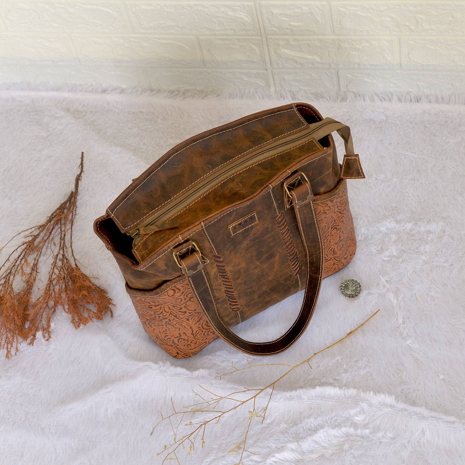 Hopofly Bags – wholesale Bärkasse - Dam – Läder Hedo tygväska för kvinnor5