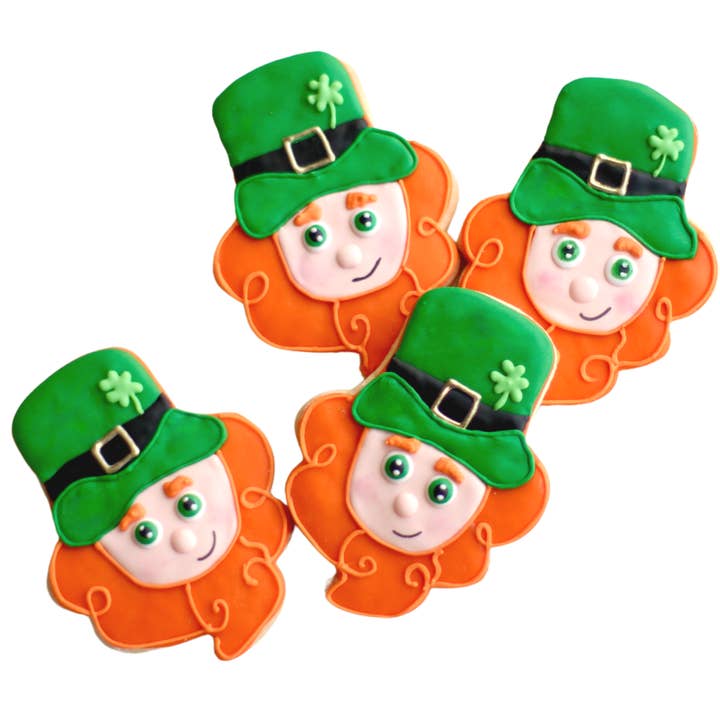 Leprechaun Cookies for wholesale by Sweet Sanctions LLC