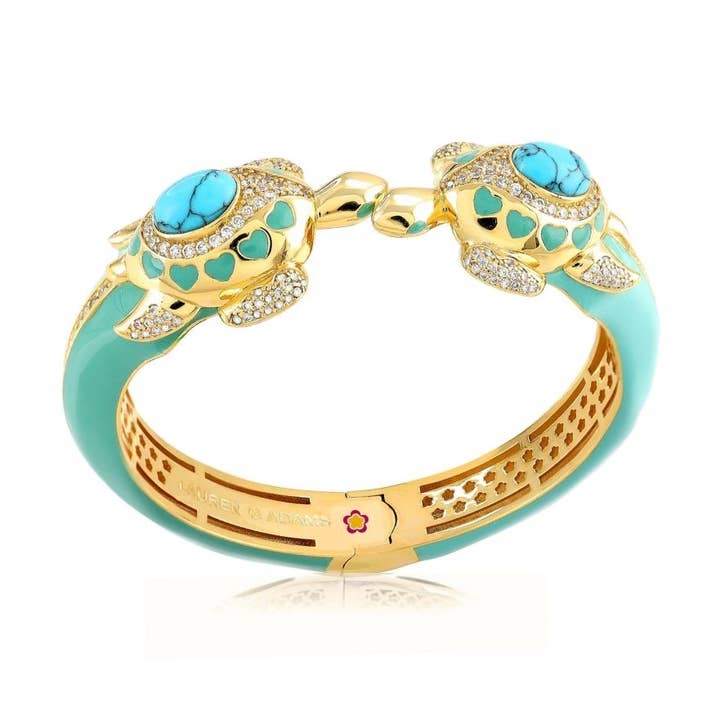Brazalete Eau Turtle para venta al por mayor de Lauren G Adams
