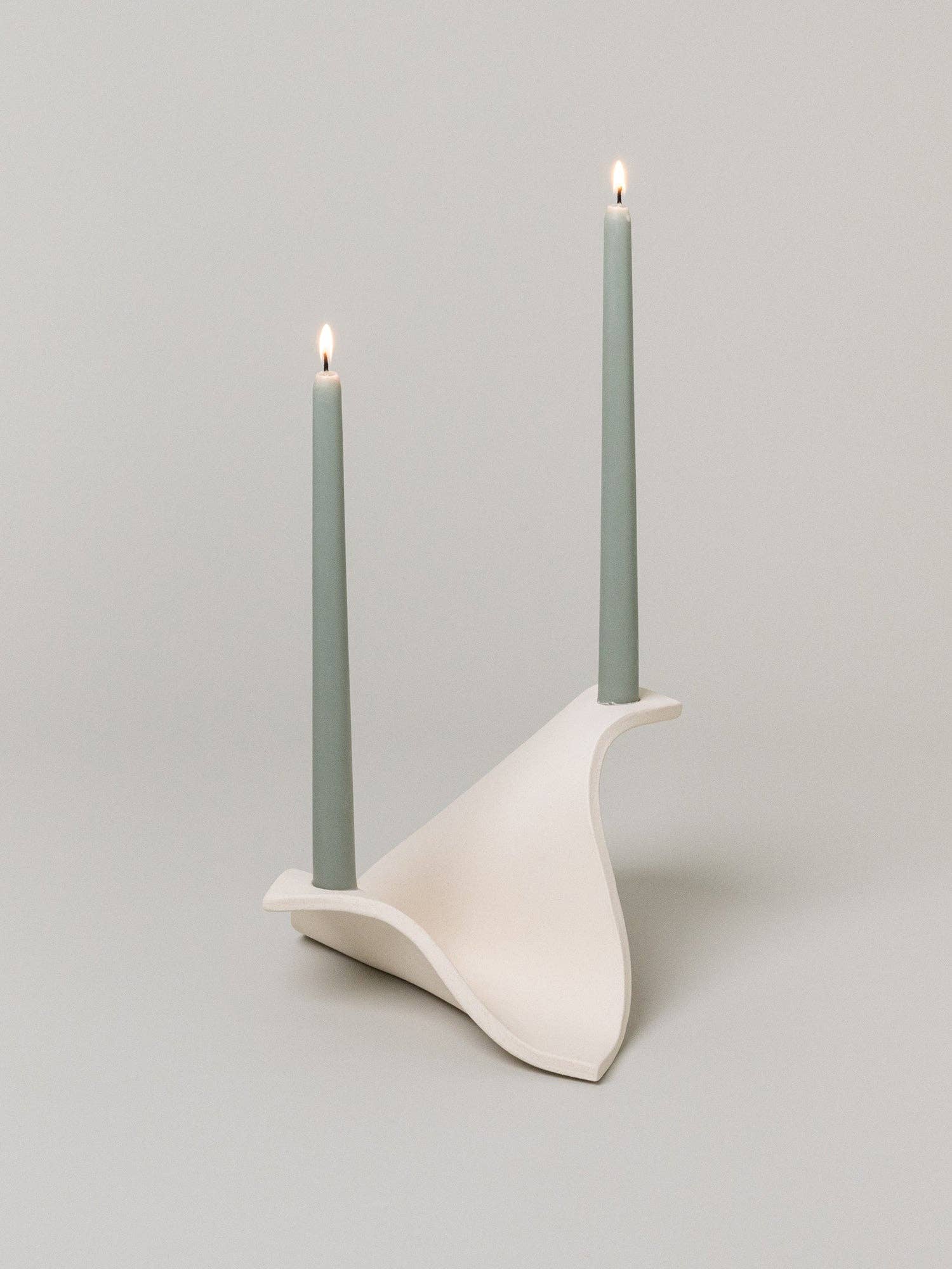 Virginia Sin - Vendita all'ingrosso Portacandele - Candelabro a drappeggio, osso3