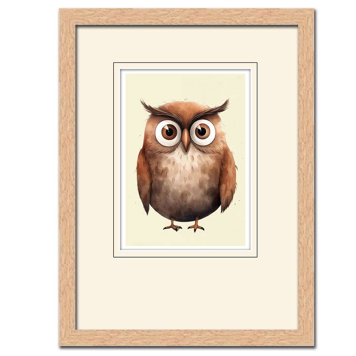 2782 Quadro emoldurado 12"x9" Desenho animado. por atacado de Gator cards