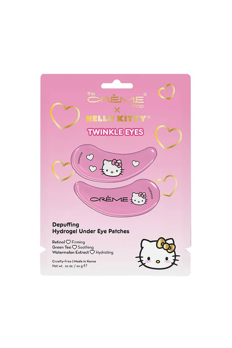 TCS HKUEP8967 Hello Kitty Hydrogel Under Eye PATCHES - 6pc