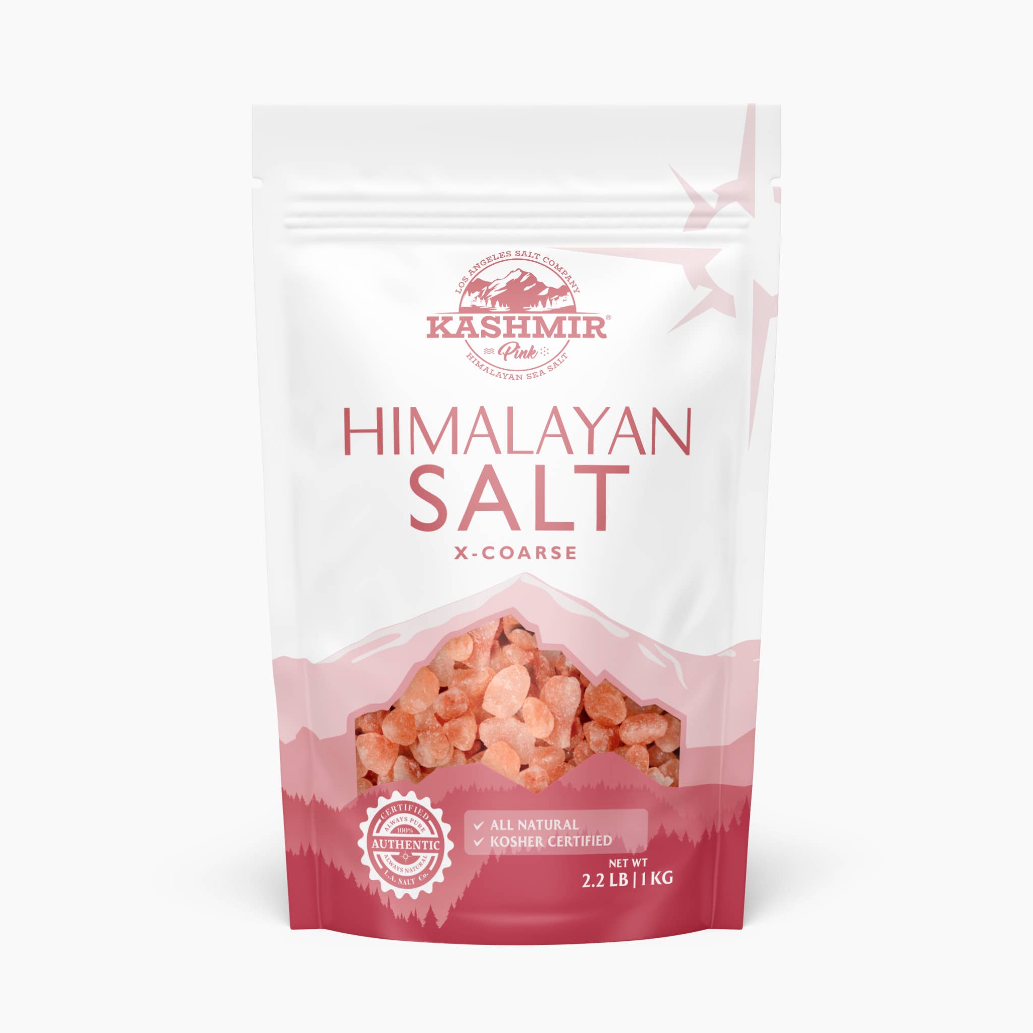 Los Angeles Salt Company - Venta al por mayor Sal - Sal Himalaya X-Gruesa (1 kg)