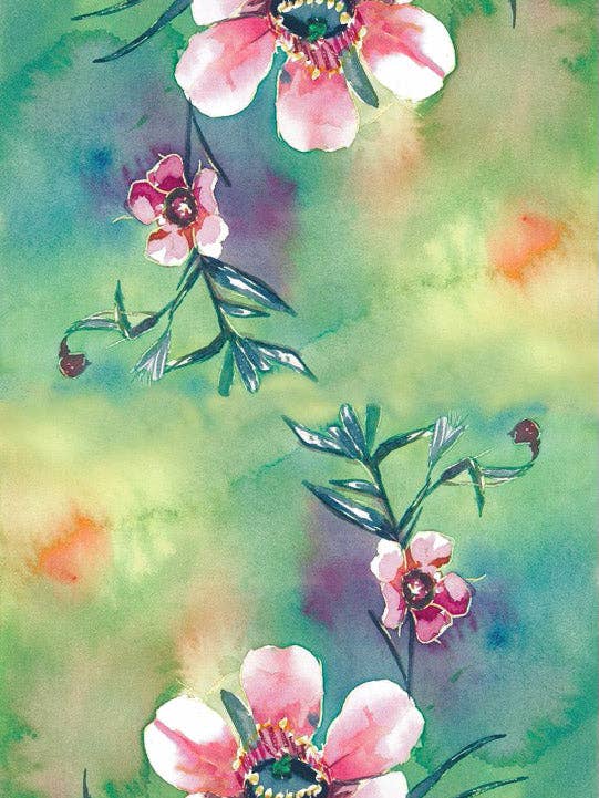 Floral Print Cotton Modal Designer Scarf for wholesale by Namaskar Australia