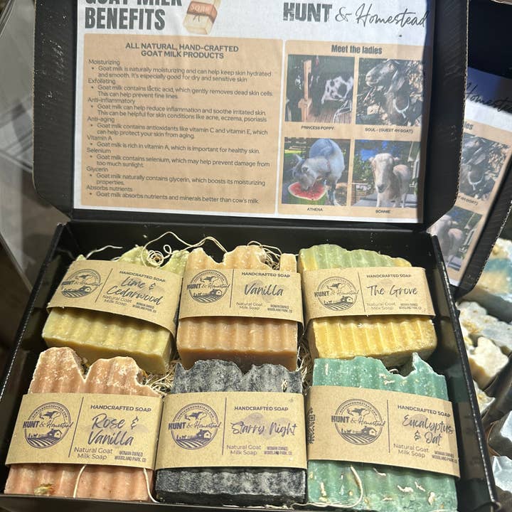 Soap Collection Gift Box for wholesale by Hunt & Homestead