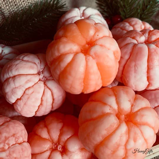 HoneyGifts – Großhandel Feste Seife – Seife „Geschälte Mandarine“3