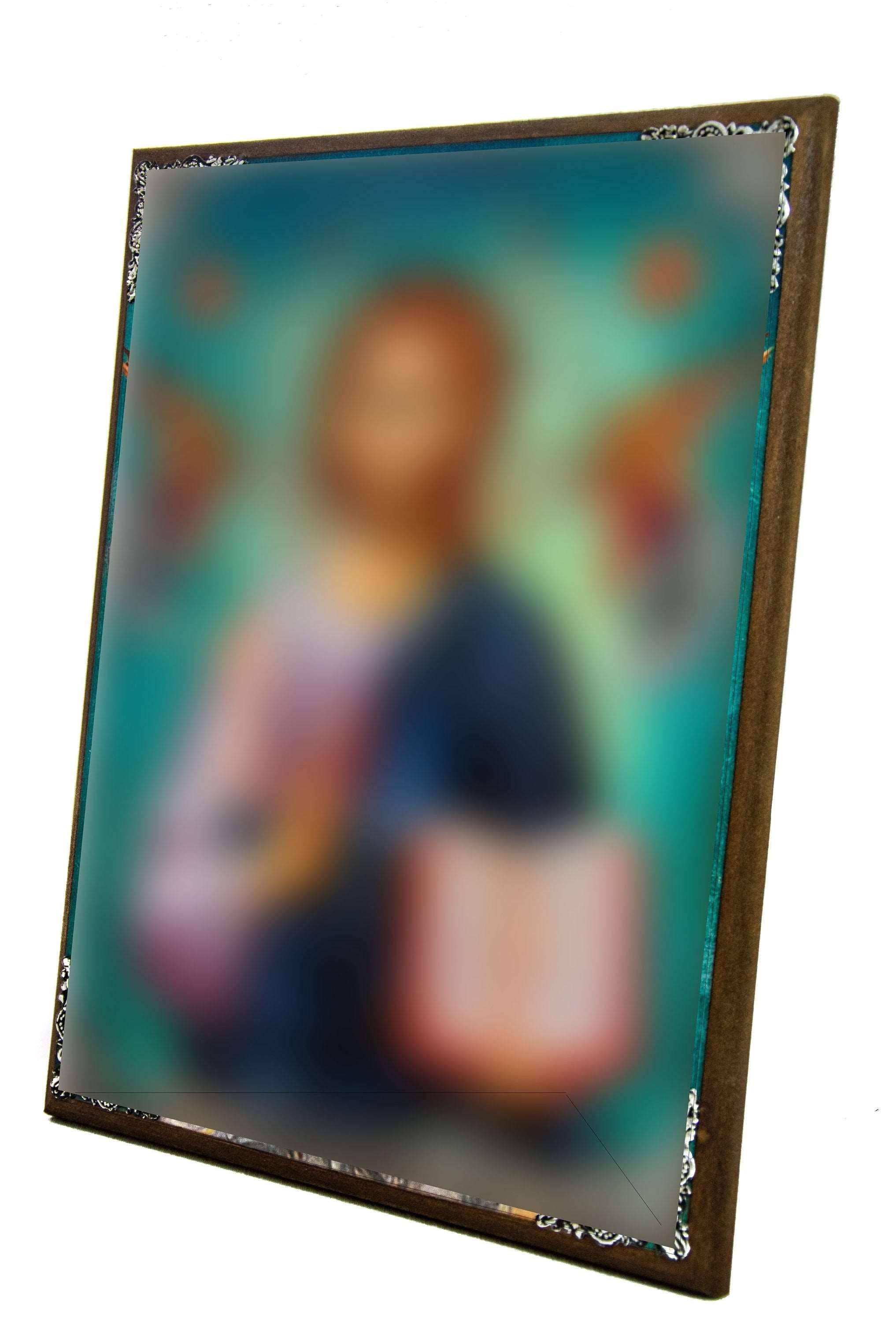 TheHolyArt – Großhandel Wandplakette – Erzengel-Michael-Ikone, handgefertigte griechisch-orthodoxe Ikone des Heiligen Michael, byzantinische Holztafel8