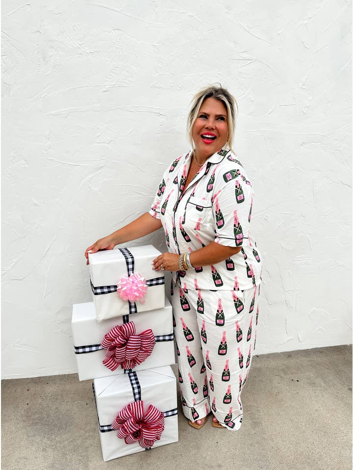 BLAKELEY - Wholesale Sleepwear Set - Women's - HOLIDAY LUXE PJ SETS1