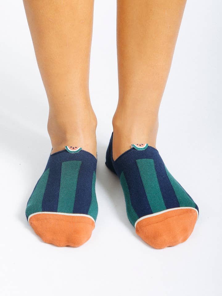 Beholder Melon No Show Sokken voor wholesale door Tailored Union