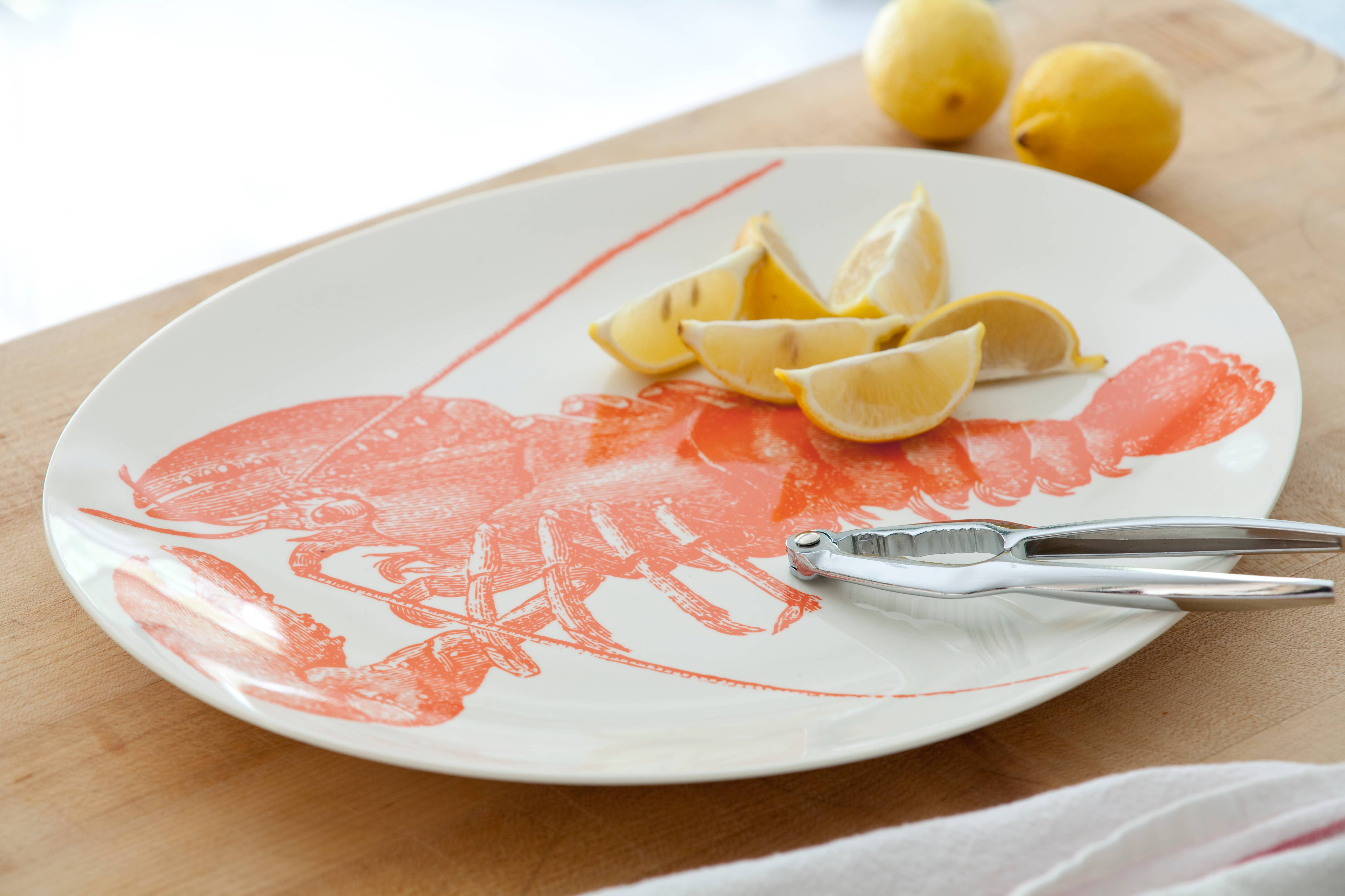 THOMASPAUL - Vendita all'ingrosso Vassoi da portata - Vassoio ovale con aragosta Sealife3