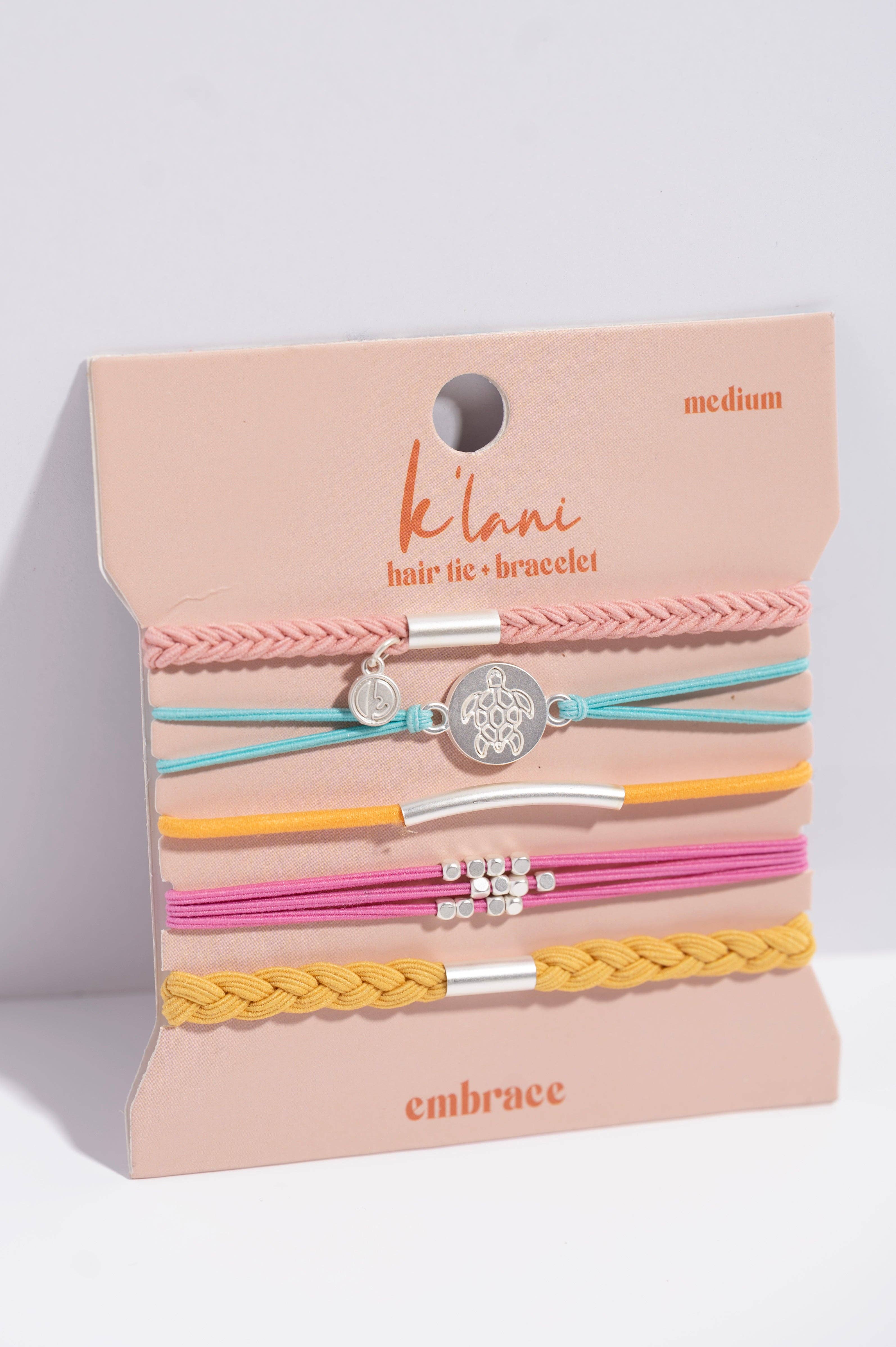 K'lani hair tie bracelets - Wholesale Jewelry Set - Embrace5